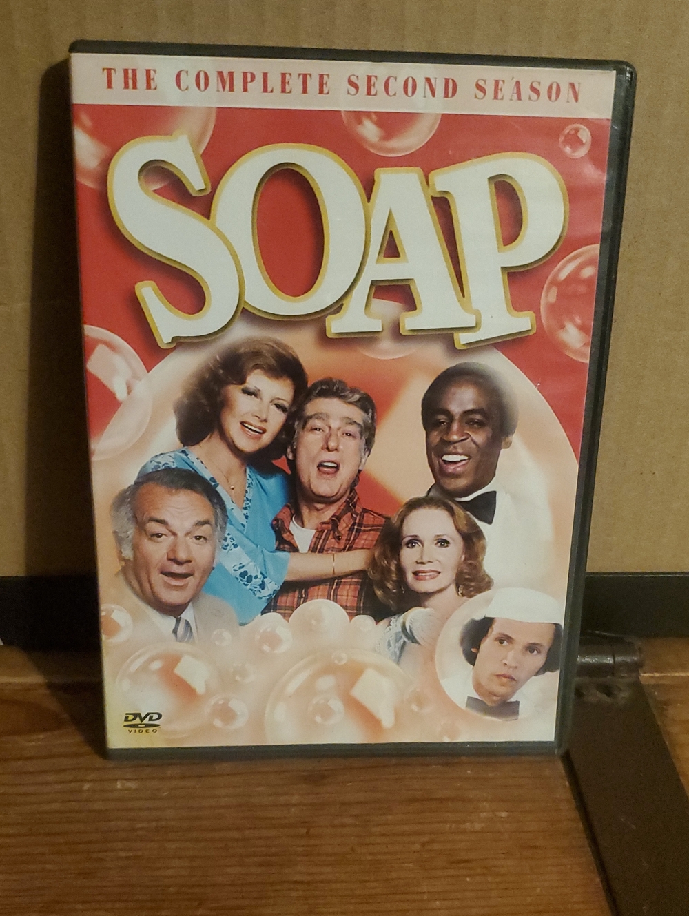 SOAP Complete Second Season DVD - Red and White Artwork